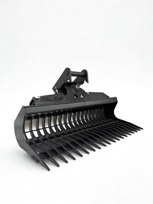 Łyżka skarpowa hydrauliczna ażurowa, grabie 120cm 2,6-3,5t