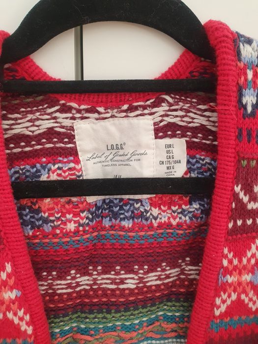 Kamizelka świąteczna L H&M