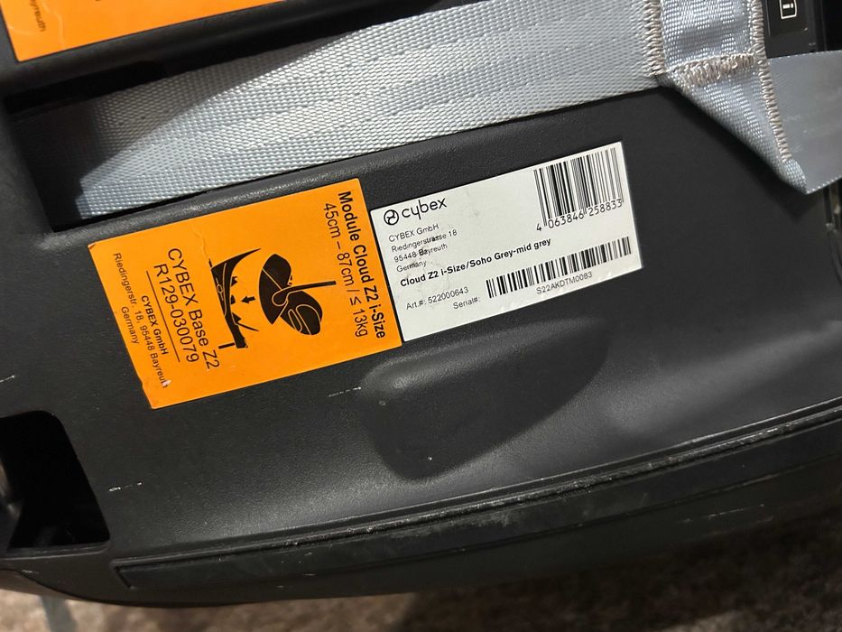 Fotelik Cybex Cloud Z2 I-Size z bazą isofix cybex Z2