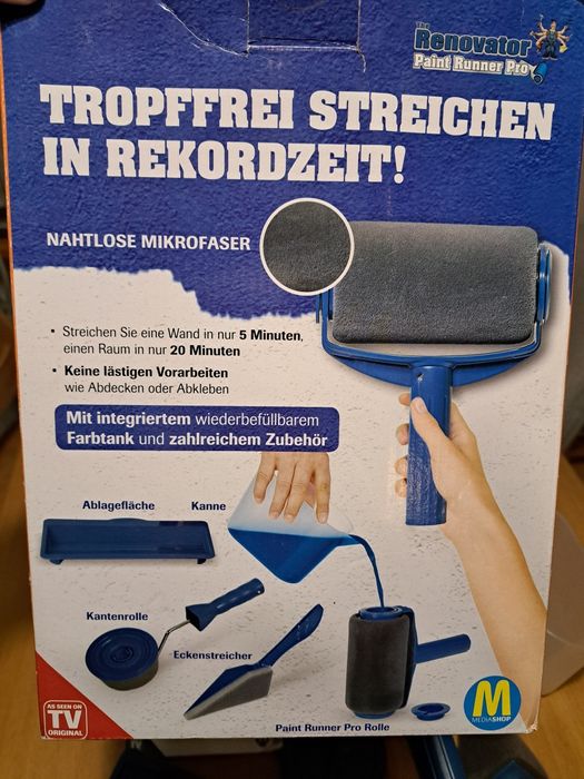 Nowy zestaw wałków do malowania