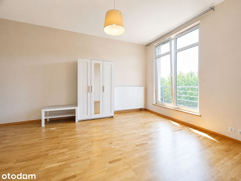 Słoneczne studio | 35 m2 | Loggia z widokiem na zieleń | Parking