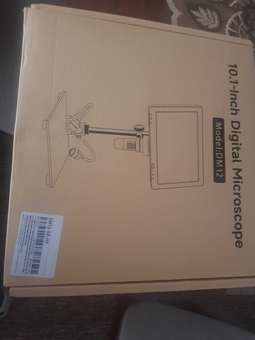 10.1 Mikroskop cyfrowy HDMI,USB-C,SD,pilot,Led 2x,elektronik Prezent