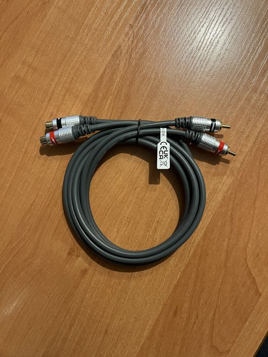 Kabel przedłużacz RCA 2x cinch 1,5m RKD290 Vitalco