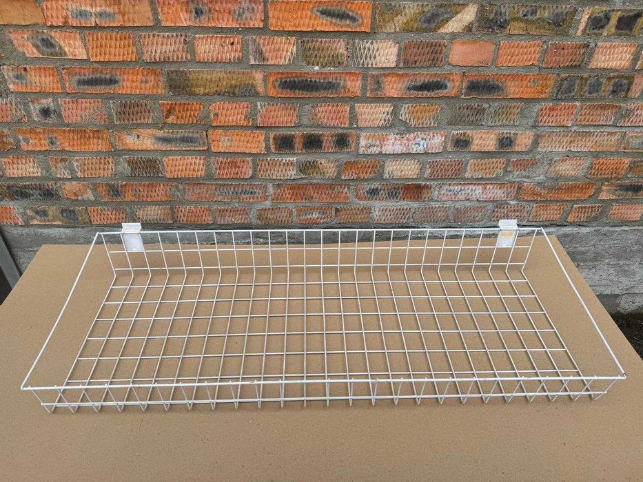 Б/В Металеві сітчасті полиці та кошики для товарів