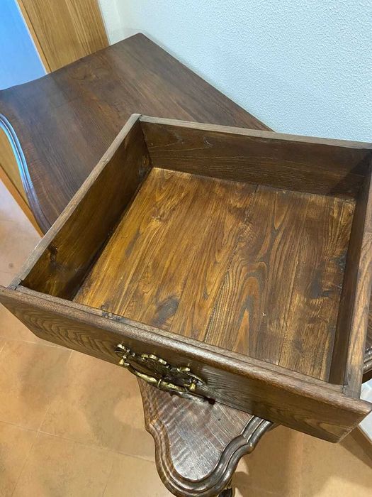 Mesa consola estilo rústico