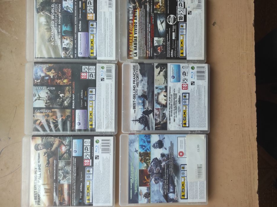Zestaw call of diuty ps 3
