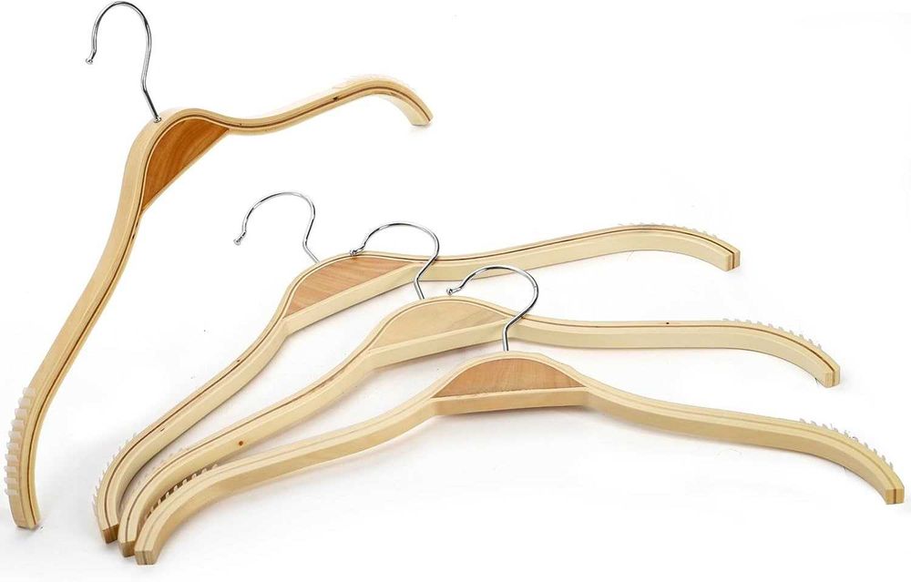 Nowy wieszak na ubrania / drewniane wieszaki do szafy / 12SZT !4655!