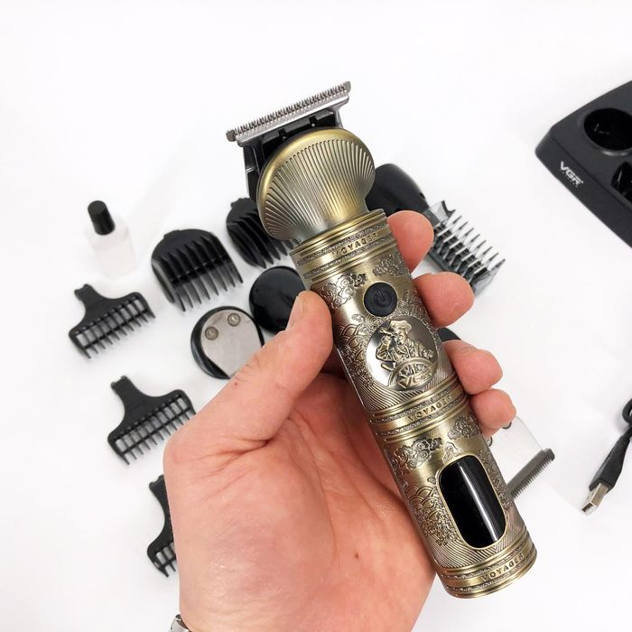 ‼️ Машика для стрижки волосся, тример, бритва VGR- 106