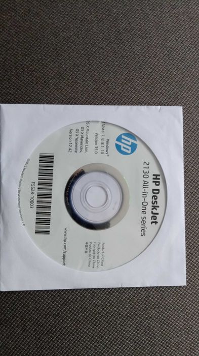 Płyta instalacyjna instalka HP DeskJet 2130 drukarka