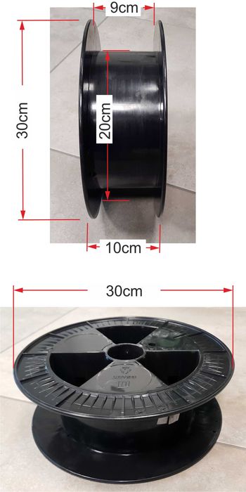Szpula szpule na różne przewody kable 5 szt.