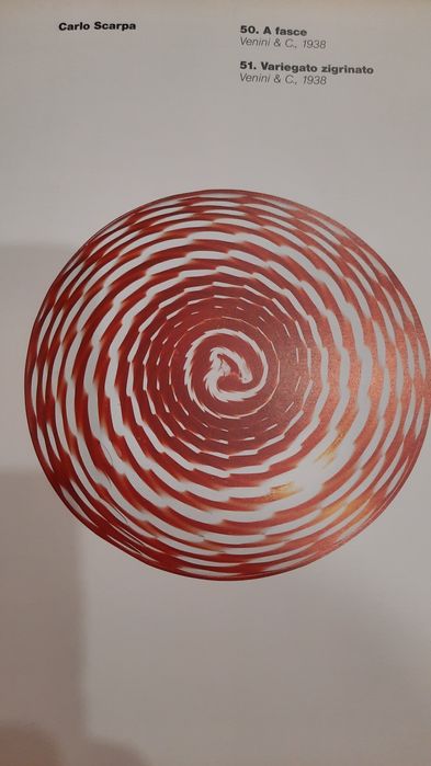 Ар-деко, редкой красоты ваза; Carlo Scarpa Variegato Zigrinato bowl
