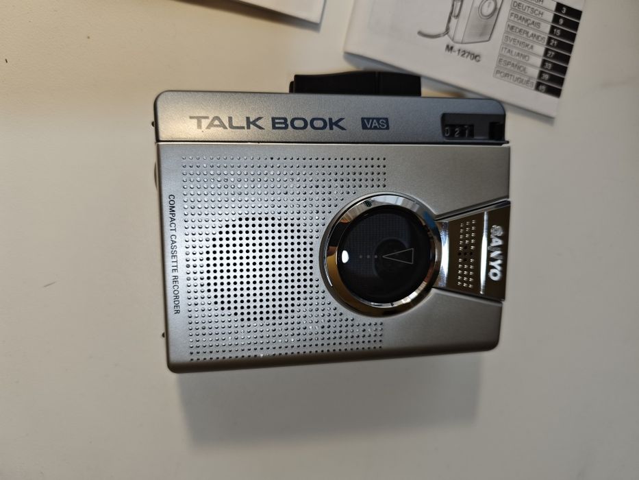 Dyktafon sanyo walkman