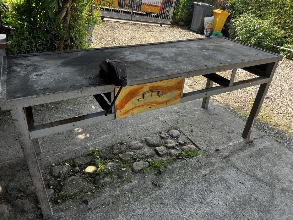 Stół warsztatowy stół roboczy metalowy