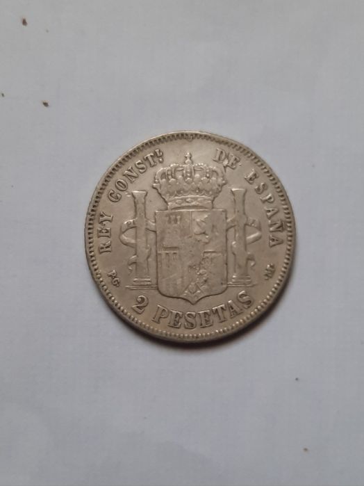 Espanha Monarquias  moedas em Prata