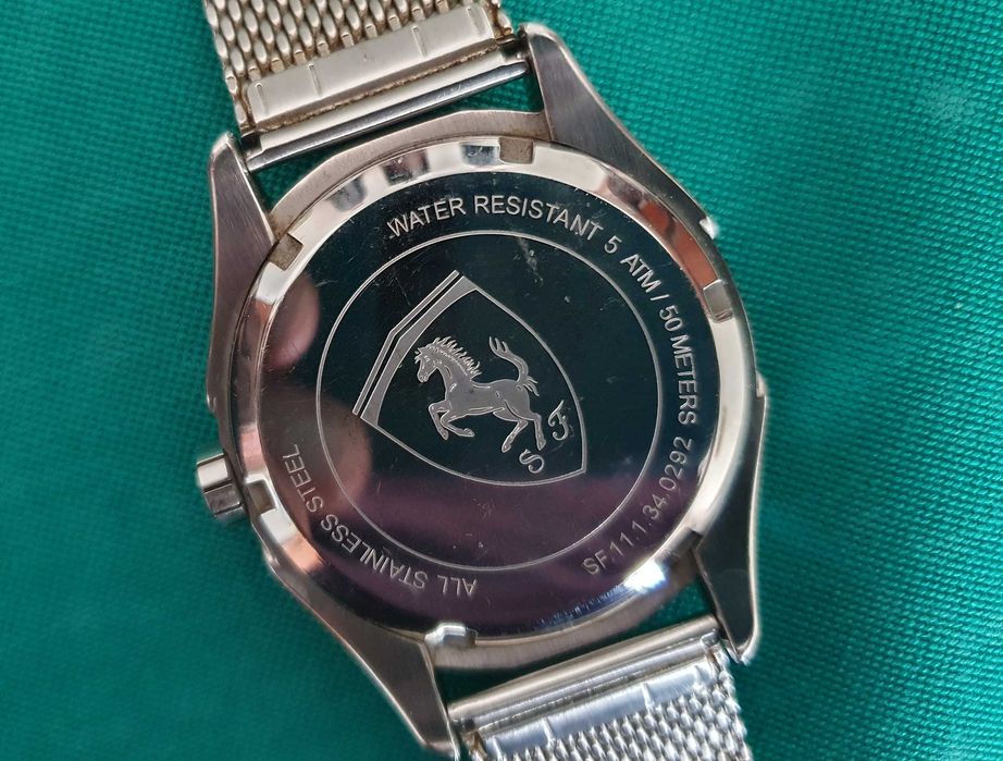 Soberbo Relógio Ferrari Gran Premio, Automático, original - 47 mm