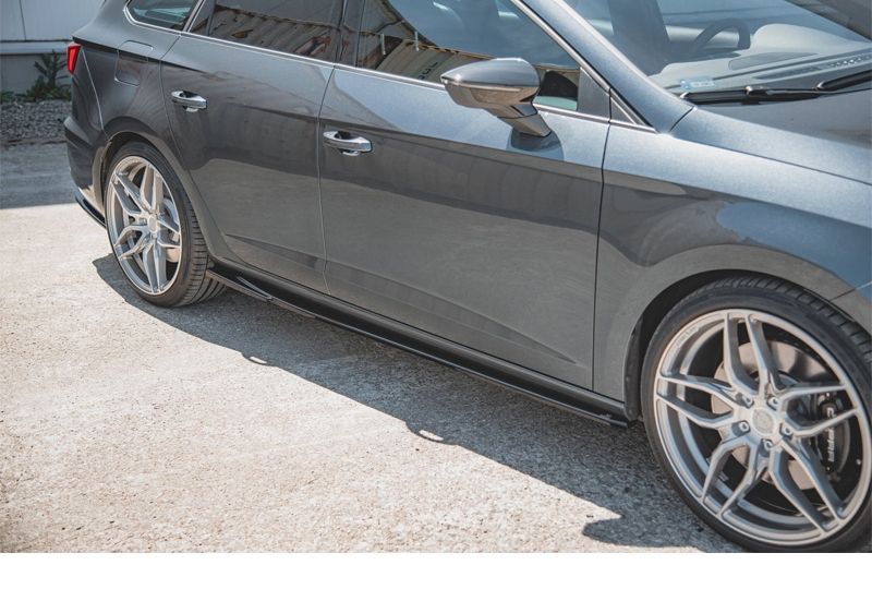 ADIÇÕES LATERAIS PARA SEAT LEON 5F STANDARD / CUPRA / FR / ST 2012-2019