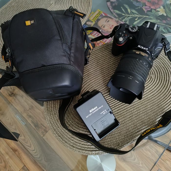 Nikon D-5100 obiektyw 18-105