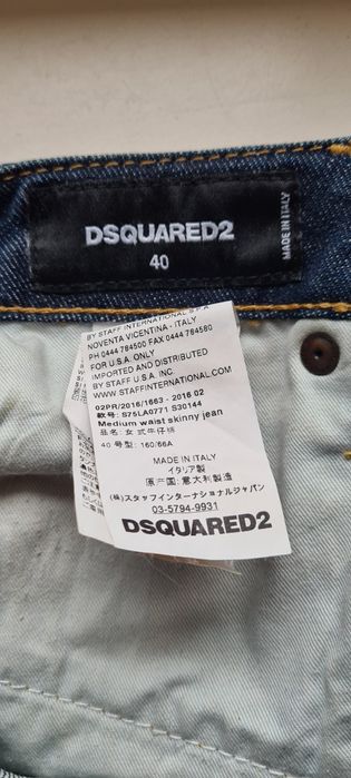 Dsquared2 spodnie rozm 40, L