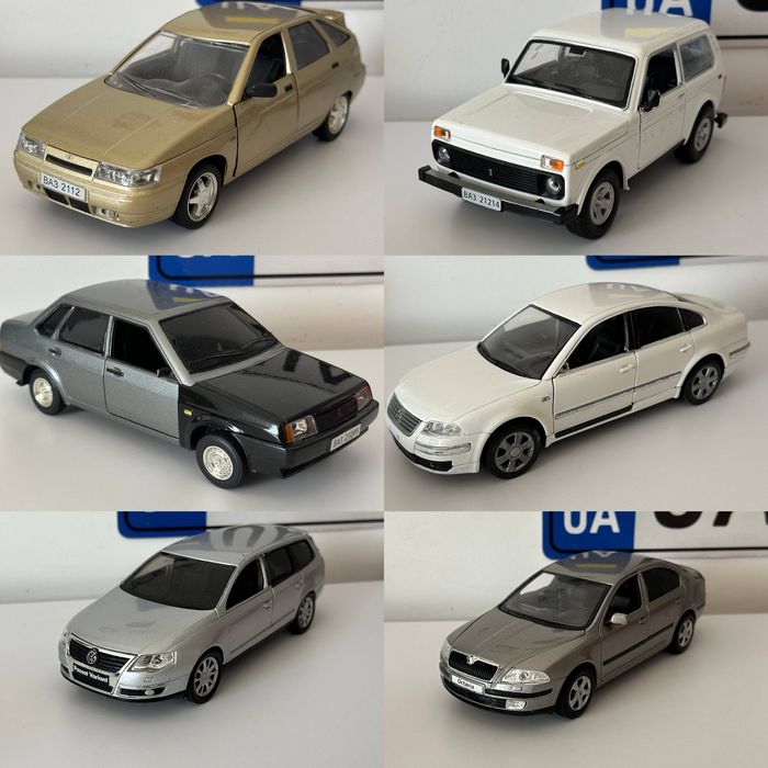 Продам моделі 1/24 та 1/18  машинки подельки колекційні