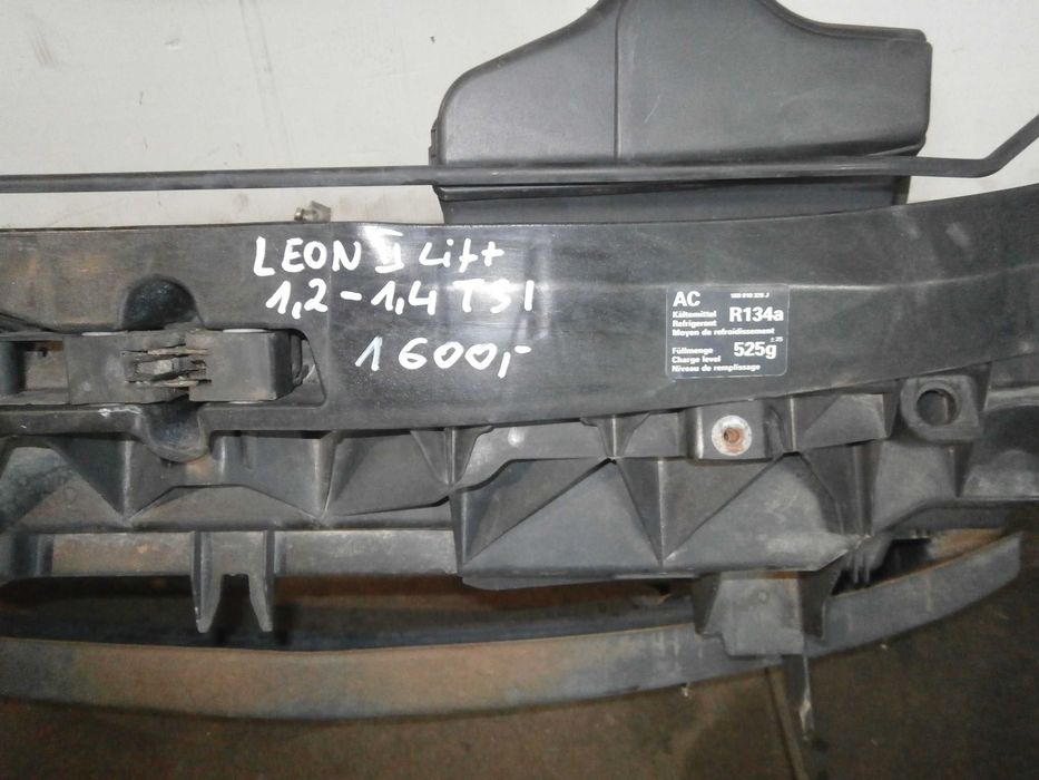 seat leon II lift 1,2 TSI 1,4 TSI pas przedni kompletny