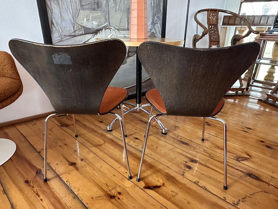 Arne Jacobsen Series 7 krzeslo 3107 Fritz Hansen