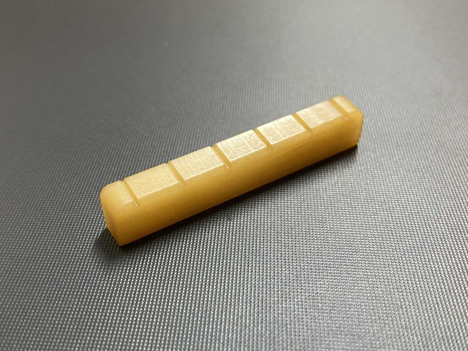 Pestana guitarra classica osso de camelo