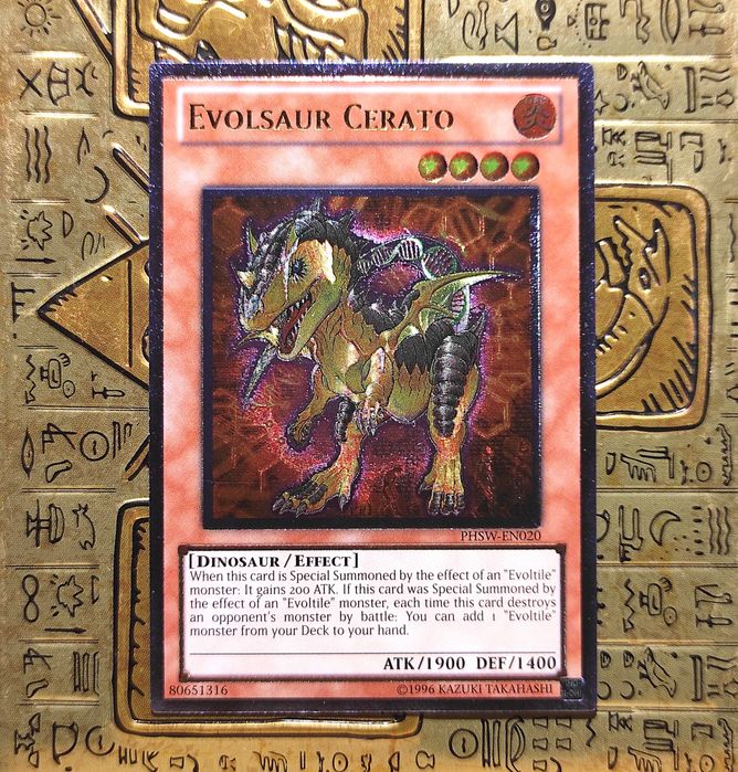 Evolsaur Cerato Yugioh