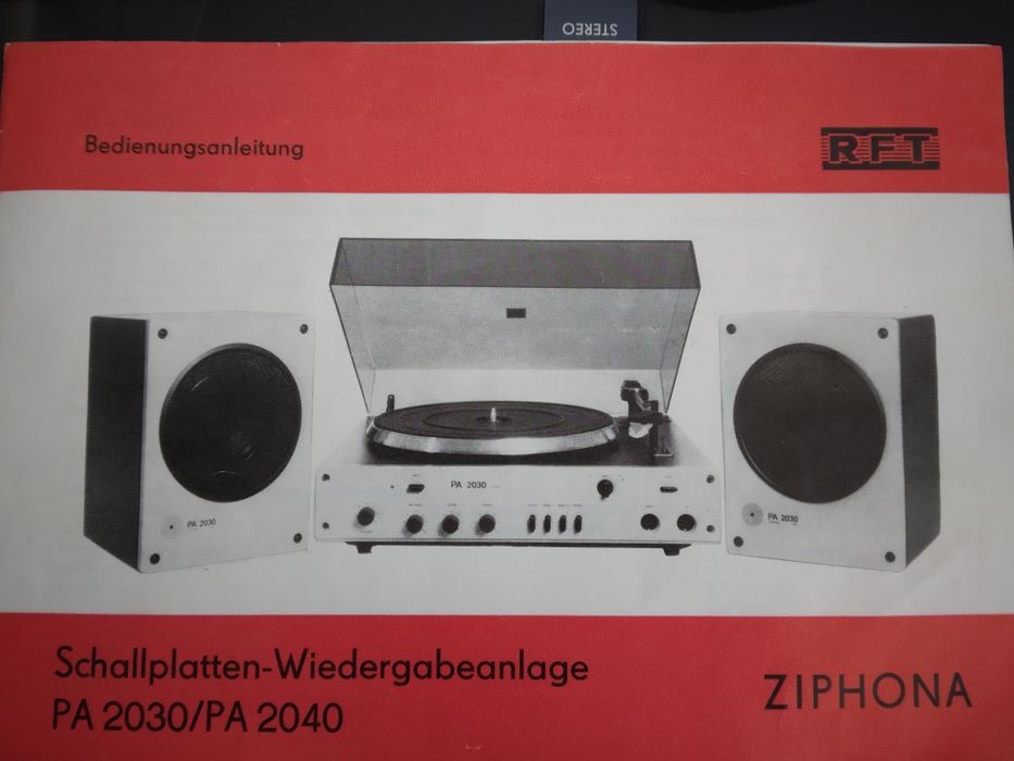 Gramofon PA 2030