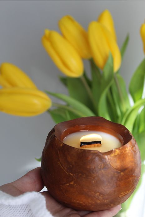 Свічка-гіацинт ручної роботи