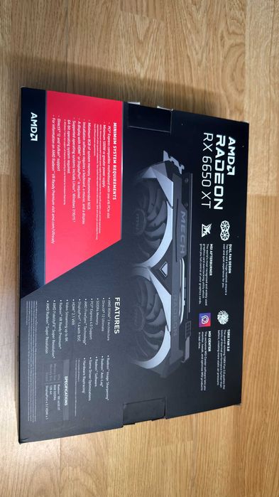 Placa Gráfica MSI AMD RX 6650 XT 8Gb