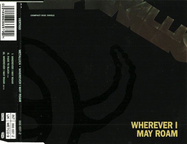 CD Metallica ‎– Wherever I May Roam