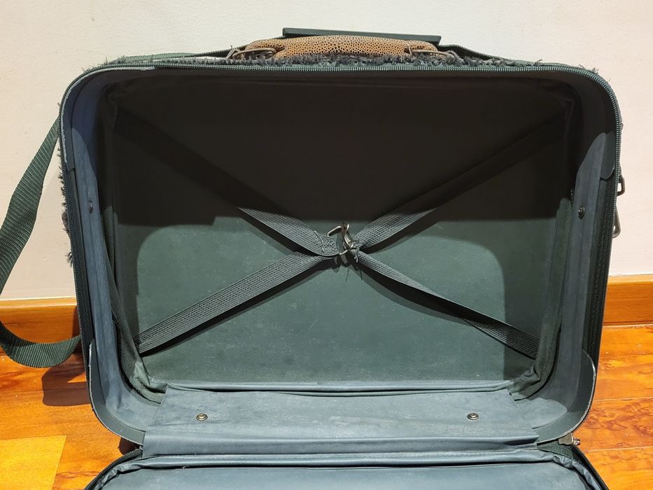 Mala de viagem vintage.