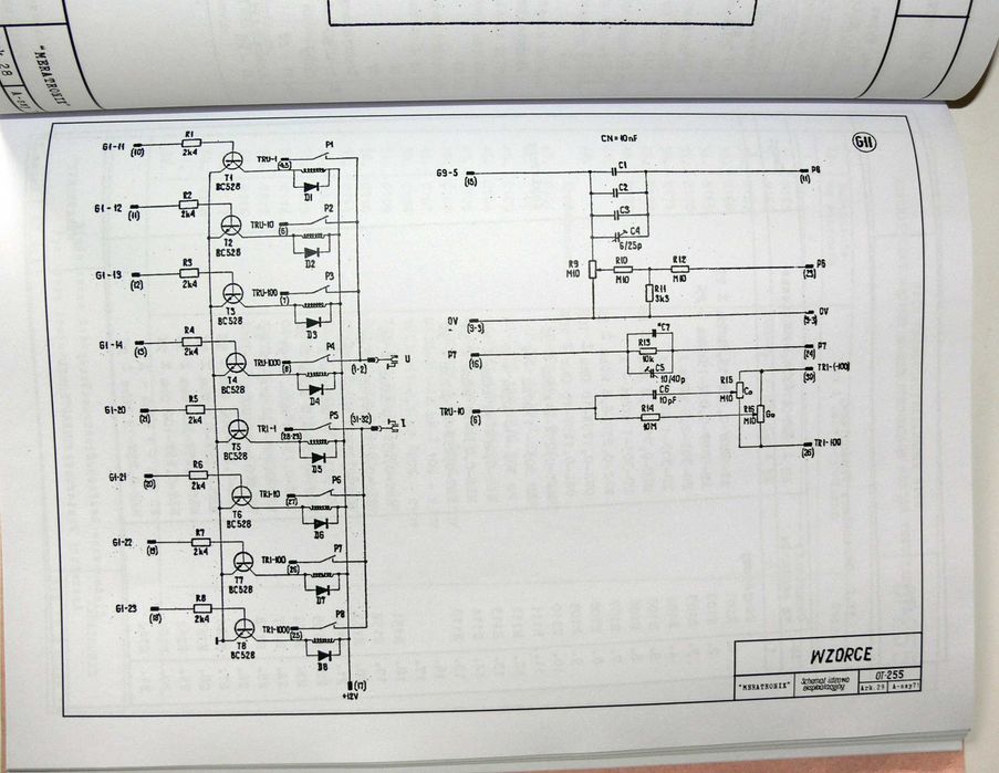 Instrukcja mostek E-315A meratronik
