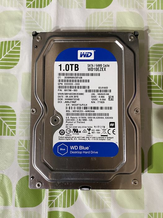 HDD жорсткий диск 1 ТБ