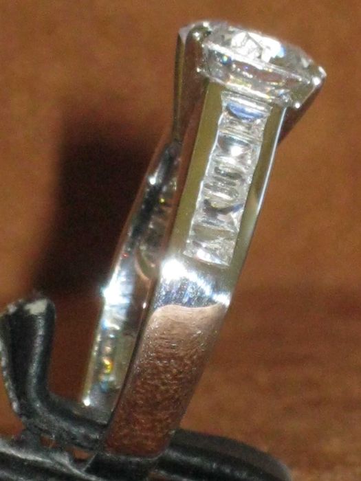 Anel Prata Maciça de Lei 925`/.. C/Contraste