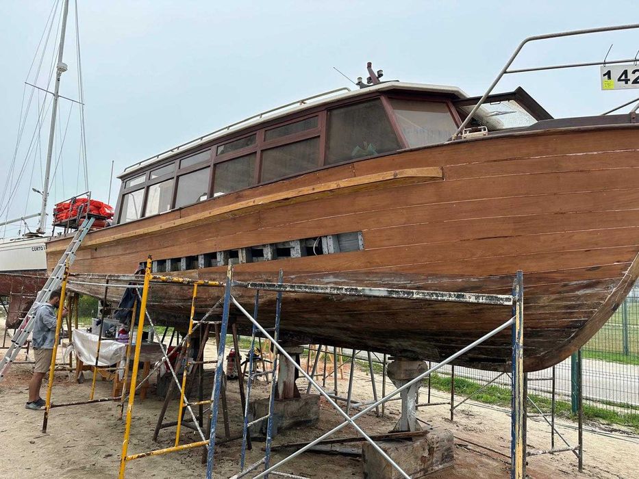 Embarcação histórica de Trafego Local - 1961 - Flôr do Gás