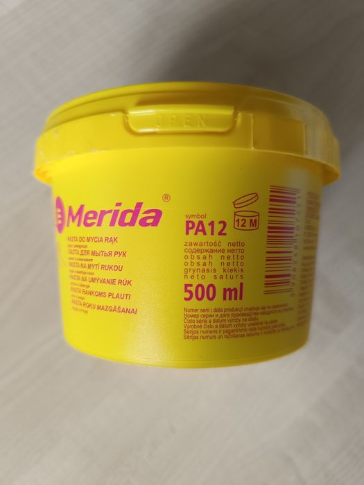 Pasta  BHP do mycia rąk