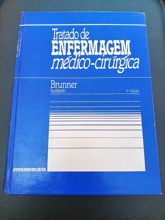 Coleção "Tratado de Enfermagem Médico-Cirúrgica" (4 vol), de Brunner & Suddarth