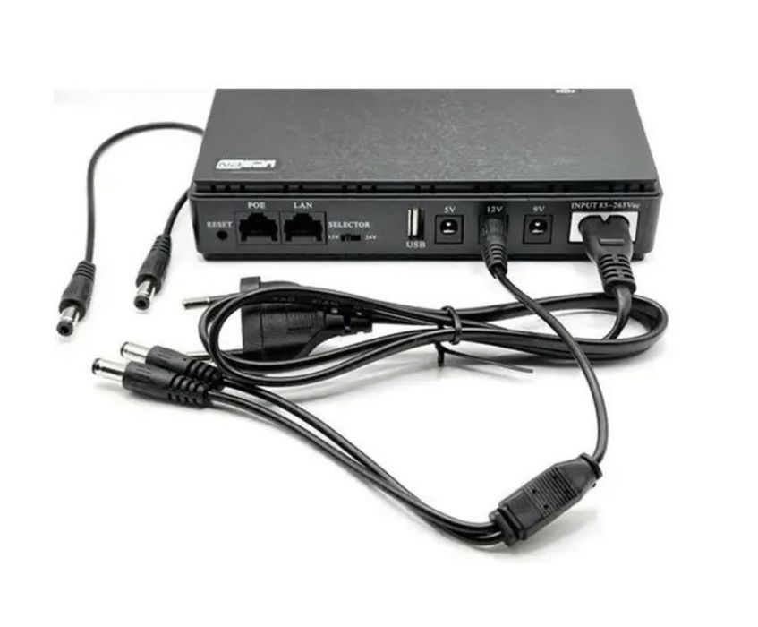 UPS для роутера WI-Fi 12V / 9V / 5v Повербанк для роутера