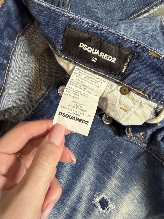 Шорти джинсові dsquared2 Оригінал