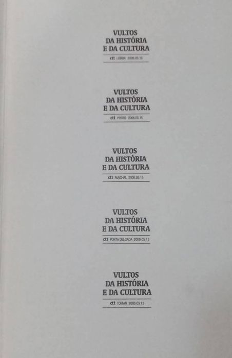 Vultos da História e da Cultura Portuguesa - 1.º grupo - Pagela