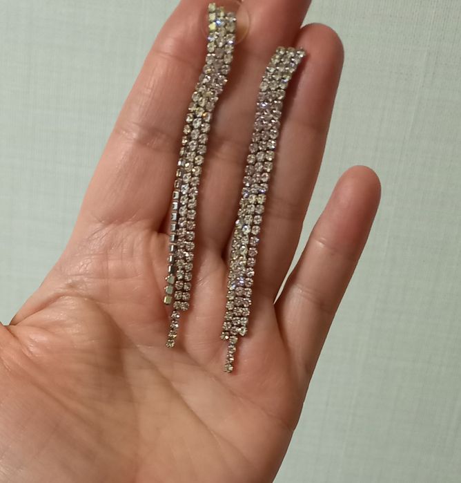 Сережки свадебные