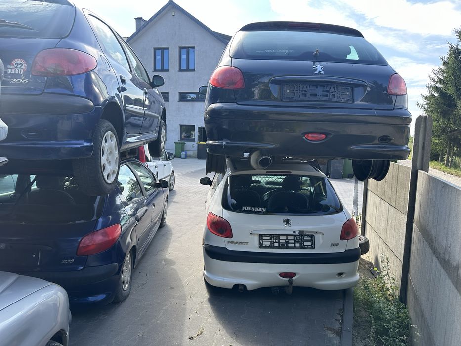 Peugeot 206 lift 1,1 2,0 na czesci
