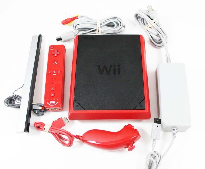 Wii mini vermelha