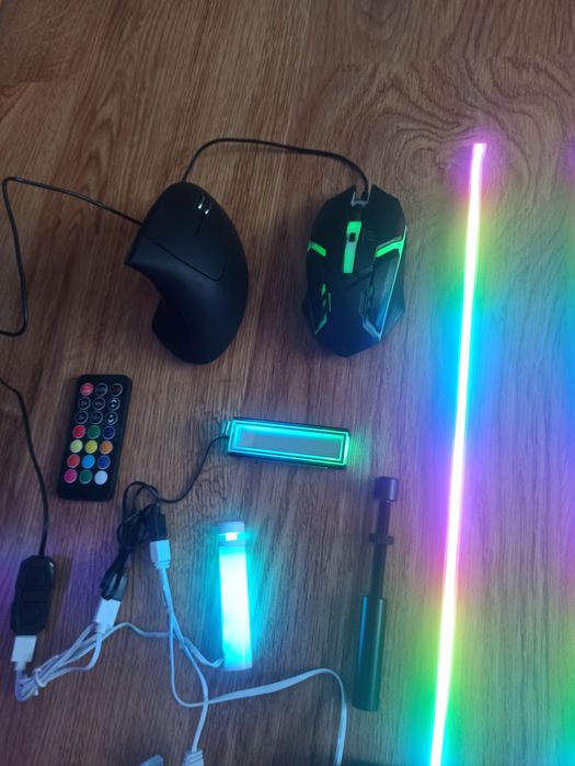 Komputer oświetlenie sterownik z pilotem ARGB