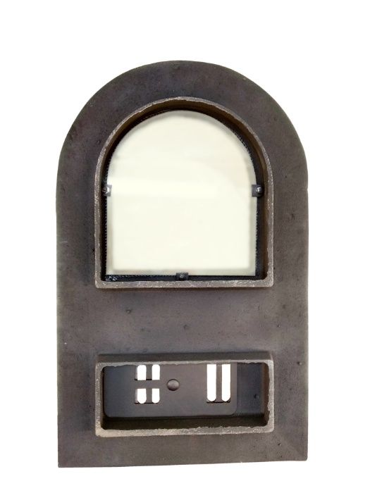 Дверца для печи со стеклом, чугунная печная дверка, дверь в печь грубу