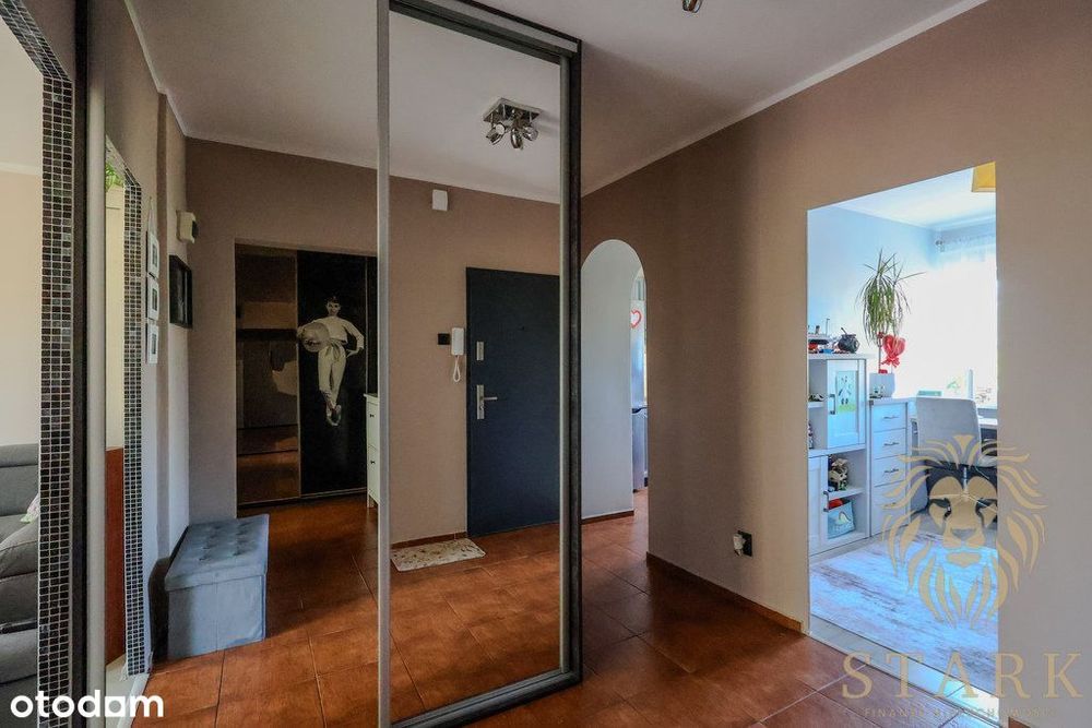 3 pokoje, 63m², os. Zachód, miejsce parkingowe