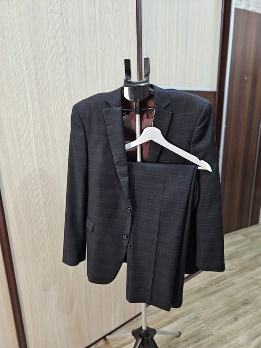 Elegancki Męski Garnitur Marynarka rozmiar 50s i spodnie W32 L30