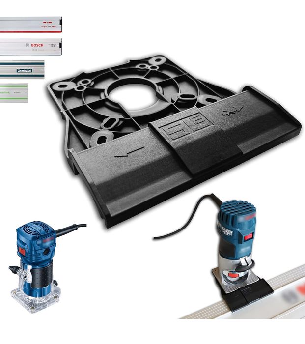 Frezarka Bosch Professional GLF 55-6 frezy adapter prowadnicy