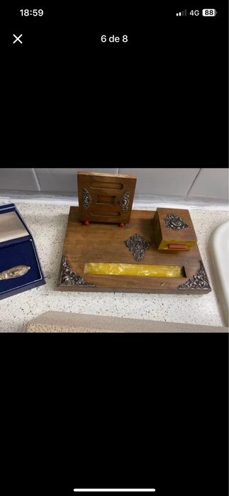 Varias pecas em prata